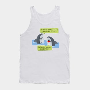 Shark snack Tank Top